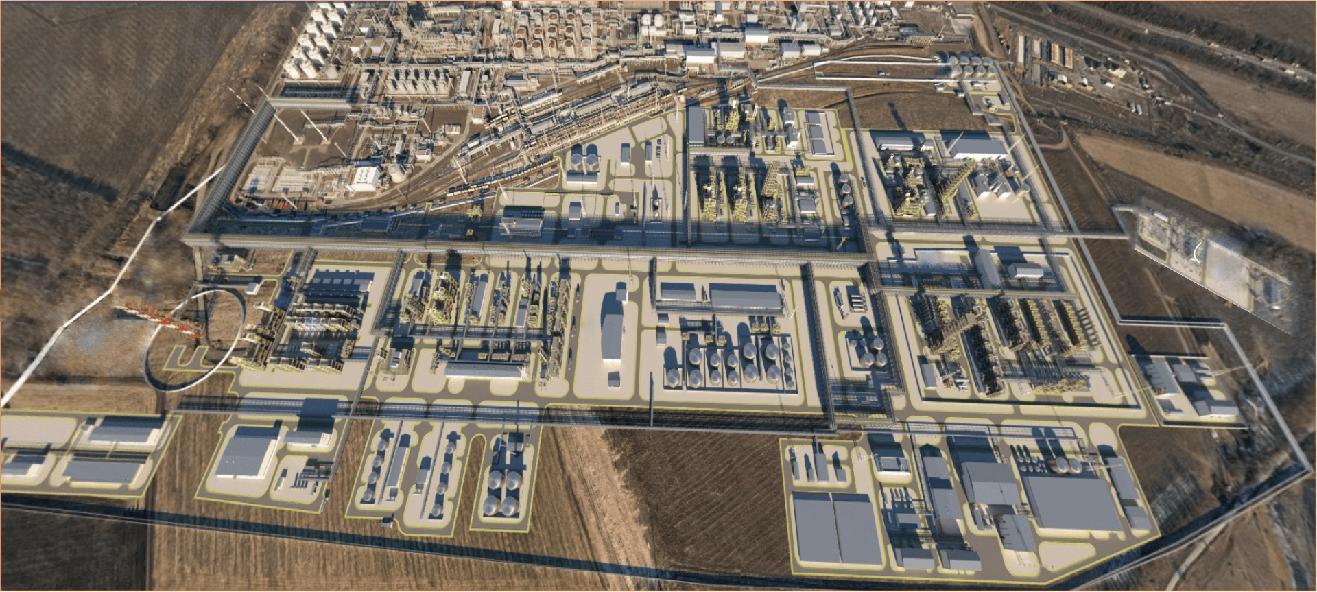 Карта завода